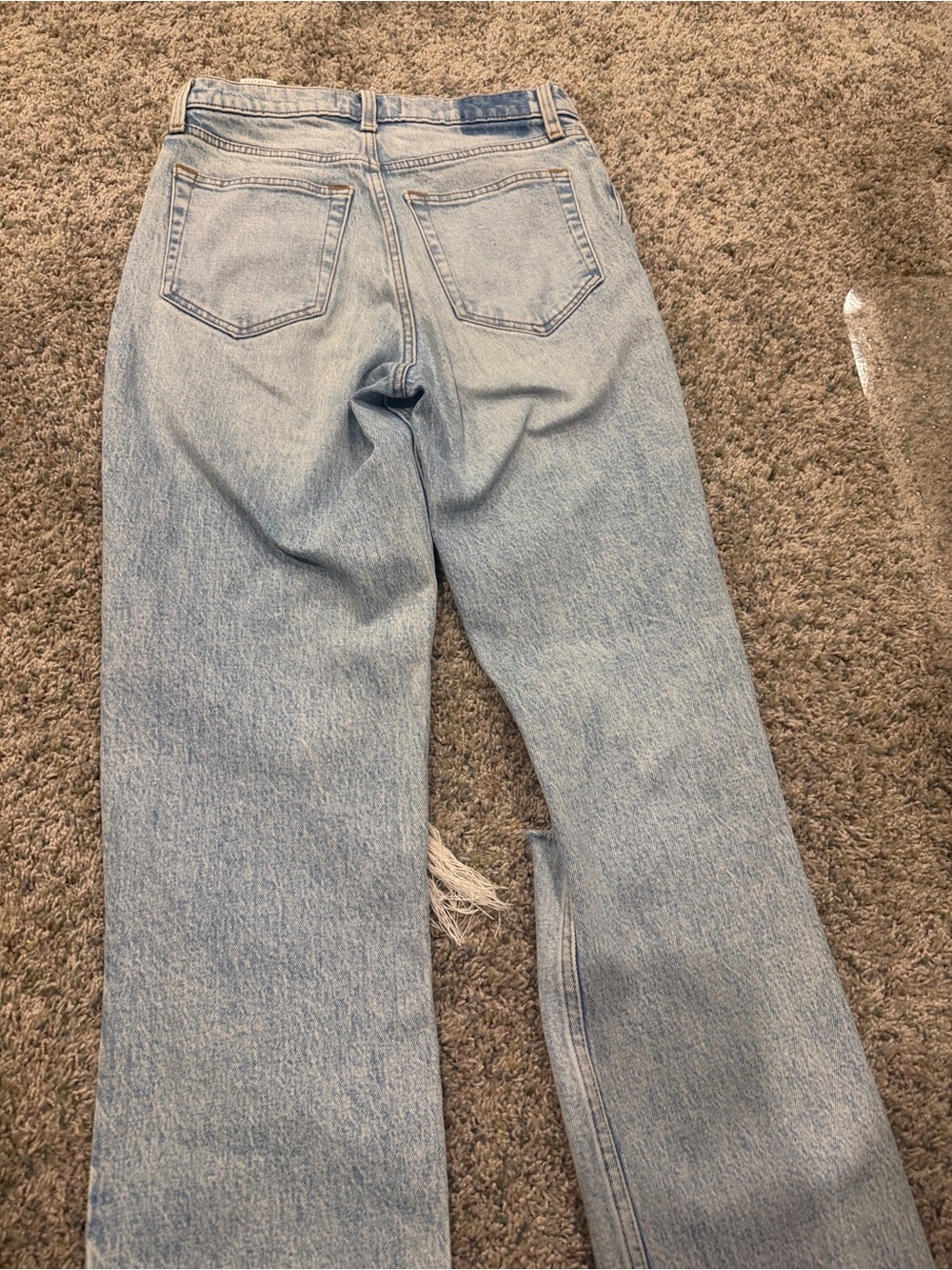 Abercrombie and Fitch 90’s straight ultra high rise jeans - Picture 5 of 5